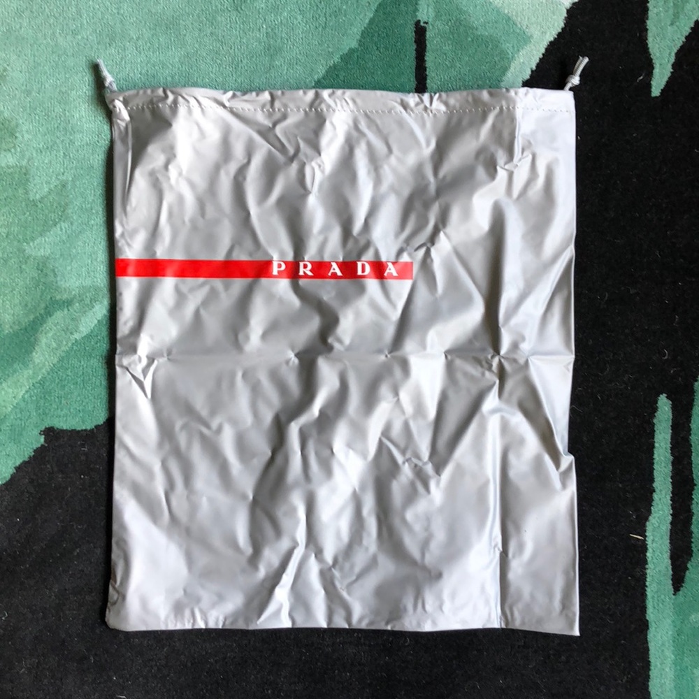 Prada nylon shoe bag